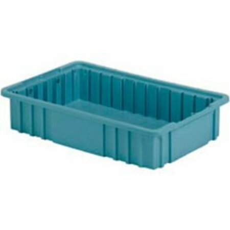 Lewisbins LEWISBins Divider Box NDC2035 16-1/2" x 10-7/8" x 3-1/2", Light Blue NDC2035  Lt Blue